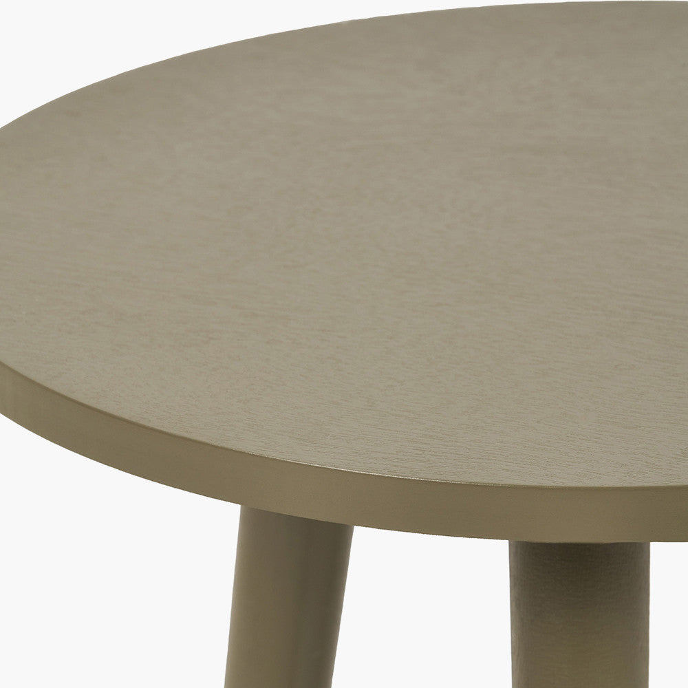 Croft Olive Pine Wood Side Table