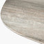 Ukiah Grey Oak Veneer & Black Metal Console Table