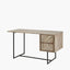 Marca Acacia Wood 2 Drawer Desk