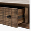 Arte Acacia Wood 2 Drawer Coffee Table