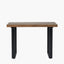 Pahoja Mango Wood and Iron Rectangular Console Table