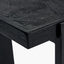 Mashu Matt Black Mango Wood and Iron Console Table