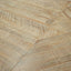 Marca Sand Wash Acacia Wood and Black Metal Bar Table
