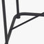 Roxy Glass and Black Metal Console Table