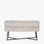 Ukiah Grey Oak Veneer and Black Metal Sideboard