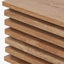 Larvik Natural Eucalyptus Wood 1 Drawer Unit
