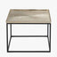 Franklin Gold Cast and Black Metal Coffee Table