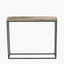 Franklin Gold Cast and Black Metal Console Table