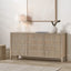 Khao Light Grey Mango Wood 3 Door Sideboard