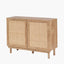Henrik Natural Rattan 2 Door Cabinet