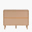 Henrik Natural Rattan 2 Door Cabinet