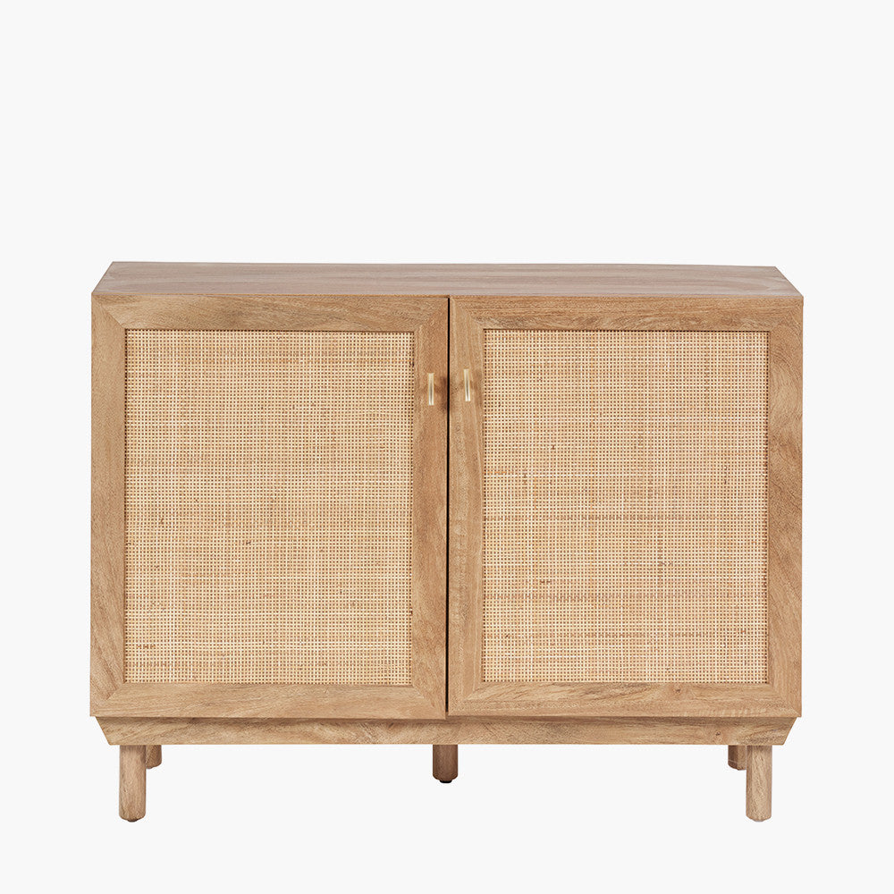 Henrik Natural Rattan 2 Door Cabinet
