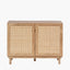 Henrik Natural Rattan 2 Door Cabinet