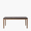 Gio Black and Natural Acacia Wood Dining Table