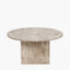 Elkton Concrete Effect Wood Veneer Groove Detail Coffee Table