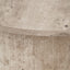 Elkton Concrete Effect Wood Veneer Groove Detail Coffee Table