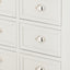 Croft Linen Pine Wood 6 Drawer Unit