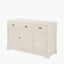 Croft Linen Pine Wood 3 Door 3 Drawer Unit