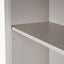 Fairford Parchment White Pine and Oak Wood 5 Shelf Unit