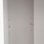 Fairford Parchment White Pine and Oak Wood 5 Shelf Unit