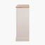 Fairford Parchment White Pine and Oak Wood 5 Drawer Unit