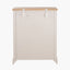 Fairford Parchment White Pine and Oak Wood 5 Drawer Unit