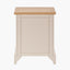 Fairford Parchment White Pine and Oak Wood 1 Drawer Unit