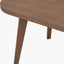 Elias Dark Ash Wood Retro Set of 2 Coffee Tables