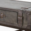Adriano Peppercorn Leather Console Table