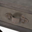 Adriano Peppercorn Leather Side Table