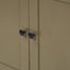 Croft Olive Pine Wood 3 Door 3 Drawer Unit
