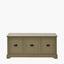 Croft Olive Pine Wood 3 Drawer Unit