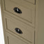 Croft Olive Pine Wood 5 Drawer Unit
