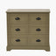 Croft Olive Pine Wood 6 Drawer Unit