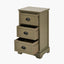 Croft Olive Pine Wood 3 Drawer Unit