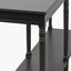 Heritage Black Pine Wood Large Console Table