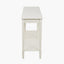 Heritage Elizabeth White Pine Wood Large Console Table