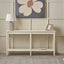 Heritage Elizabeth White Pine Wood Large Console Table