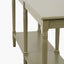 Heritage Olive Pine Wood Large Console Table