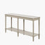 Heritage Putty Pine Wood Large Console Table