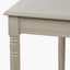 Heritage Putty Pine Wood Large Console Table