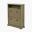 Croft Olive Pine Wood Shoe Storage Unit