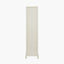 Croft Linen Pine Wood Slim 1 Door 3 Shelf Unit