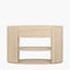 Tivoli Travertine Effect Veneer 1 Drawer Console table