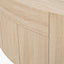 Tivoli Travertine Effect Veneer 1 Drawer, 2 Door Sideboard