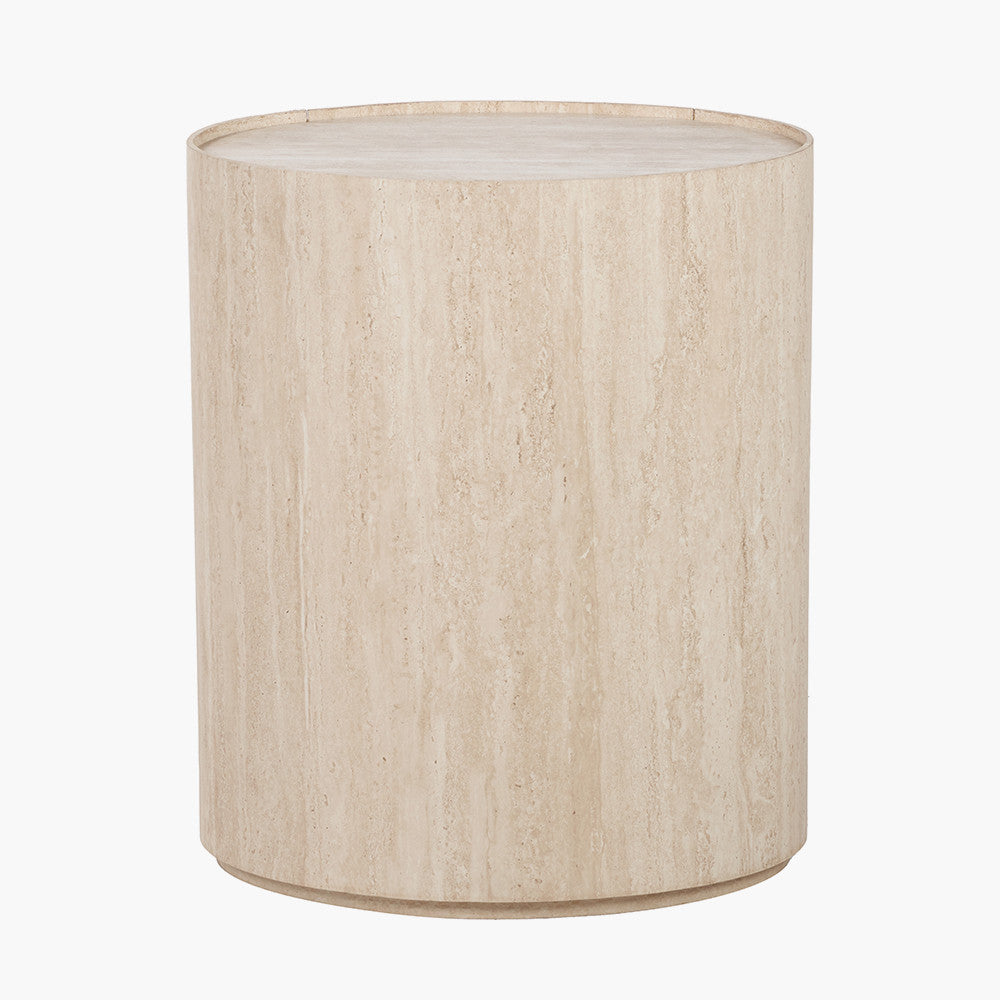 Tivoli Travertine Effect Veneer 1 Drawer, 1 Door Unit