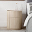 Tivoli Travertine Effect Veneer 1 Drawer, 1 Door Unit