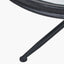 Elwood Clear Glass and Black Fir Wood Effect Coffee Table