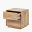 Eversley Oak Effect Veneer 2 Drawer Unit