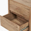 Eversley Oak Effect Veneer 2 Drawer Unit